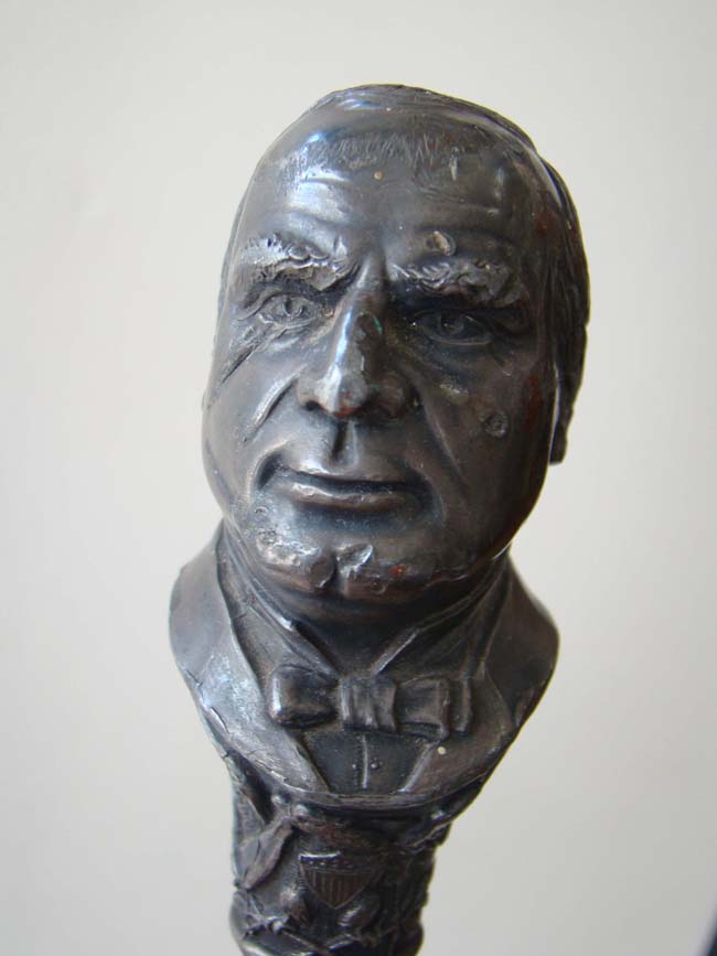 A William McKinley Figural Campaign Cane from his 1896 campaign for President of the United States — image 3